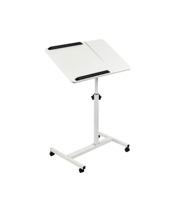 MACLEAN MOBILNE BIURKO/STAND NA LAPTOP, BIAŁE, REGULACJA WYSOKOŚĆ 59-89CM, MAX 30KG MC-121 W