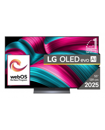 Telewizor LG OLED55C51LA OLED EVO 55' 4K Ultra HD 120 Hz WebOS Dolby Digital Czarny
