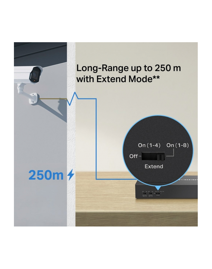Switch Mercusys MS110CP główny
