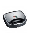 SEVERIN SANDWICH-TOSTER, STAL, PŁYTY Z POWŁOKĄ ANTYADHEZYJNĄ, ŁATWE CZYSZCZENIE, GUMOWE NÓŻKI, MOC 600W SA2969 - nr 4