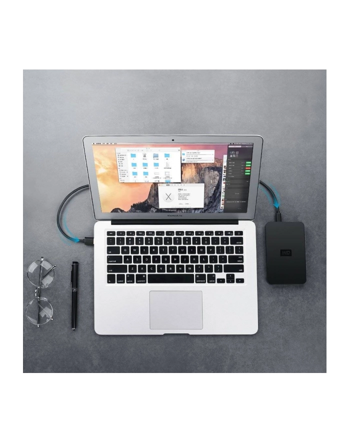Ugreen kabel USB - mini USB 480 Mbps 2m US132 (czarny) główny