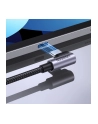 Ugreen kabel USB-C (prosty) / USB-C (kątowy) PD QC 60W 3A 05m US255 (szary) - nr 3