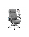 mark adler Fotel obczerwonyowy Boss 60 Grey - nr 1