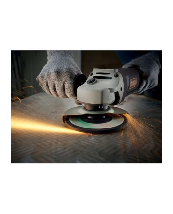 Szlifierka kątowa 125mm,  KG1202K-QS BLACK+DECKER nr 1