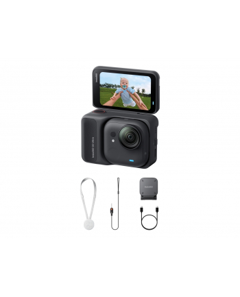 Insta360 GO Ultra Standard Bundle (Midnight Black) - kamera sportowa 53g nr 1
