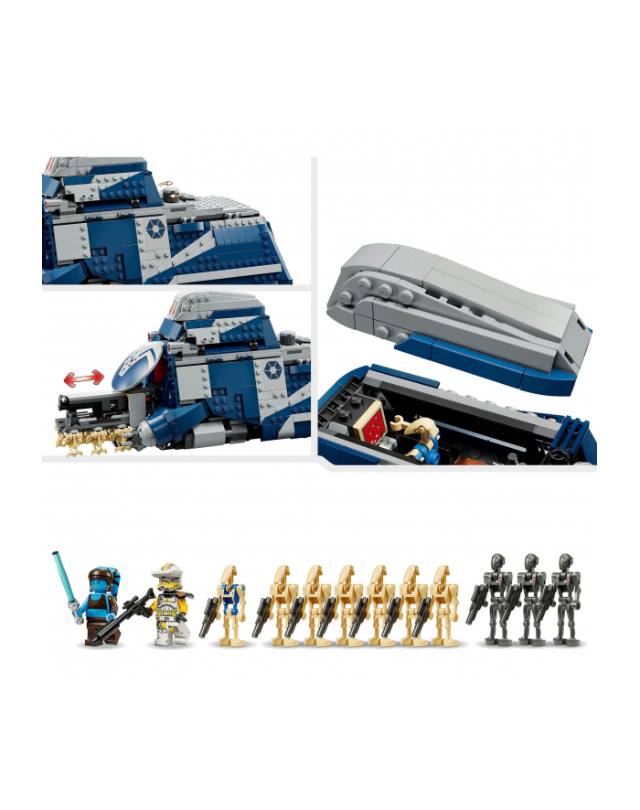 LEGO Star Wars 75435 Transporter MTT Separatystów z bitwy o Felucję główny
