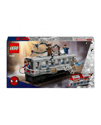 LEGO Marvel 76321 Spider-Man kontra Doc Ock — scena w metrze nr 2
