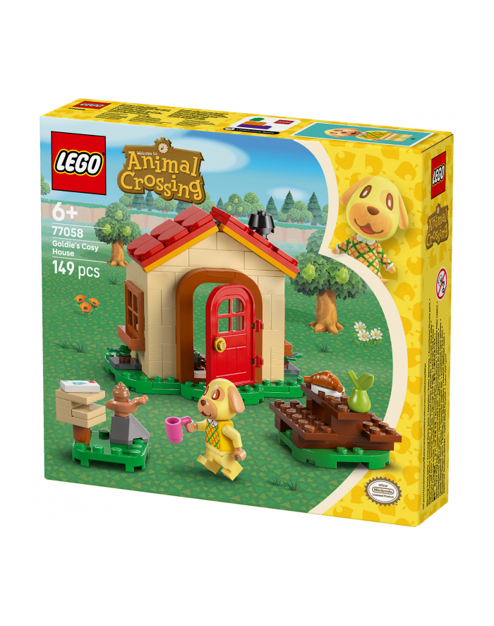 LEGO Animal Crossing 77058 Przytulny dom Goldie główny