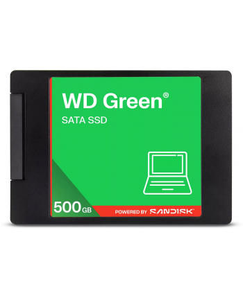 SSD WD Green 500GB 25''; SATA WDS500G5G0A nr 1