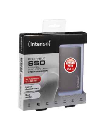 Dysk zewnętrzny  INTENSO Premium Edition 3823440 (256 GB; 18'';; USB 30; kolor antracyt)