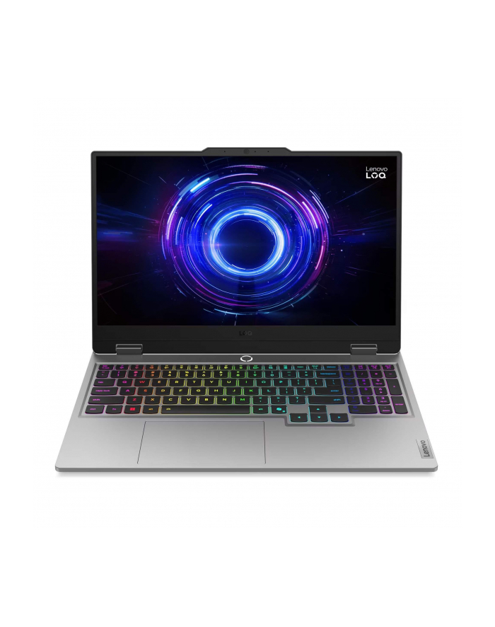 Lenovo LOQ 15IRX10 i5-13450HX 156''; FHD IPS 300nits AG 144Hz 16GB DDR5 4800 SSD512 GeForce RTX 5060 8GB 60Wh NoOS Luna Grey główny