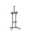 MACLEAN STAND / WÓZEK DO TV, PÓŁKA NA KAMERĘ, NA KÓŁKACH, 37-70'';, MAX OBCIĄŻENIE 45KG/5KG PÓŁKA, MAX VESA 600X400 MC-113 B - nr 1