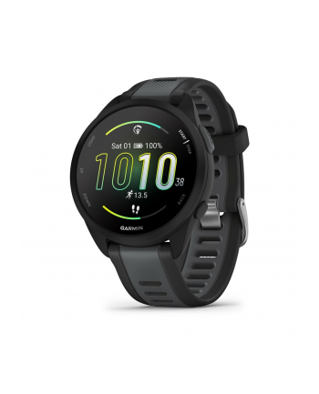 Zegarek sportowy Garmin Forerunner 165 Music AMOLED 43mm Black/­Slate Grey nr 2