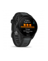 Zegarek sportowy Garmin Forerunner 165 Music AMOLED 43mm Black/­Slate Grey - nr 3