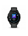 Zegarek sportowy Garmin Forerunner 165 Music AMOLED 43mm Black/­Slate Grey - nr 4