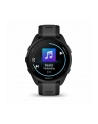 Zegarek sportowy Garmin Forerunner 165 Music AMOLED 43mm Black/­Slate Grey - nr 4