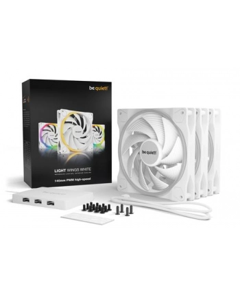 WENTYLATOR BE QUIET! 3xLIGHT WINGS 140mm PWM HS WH