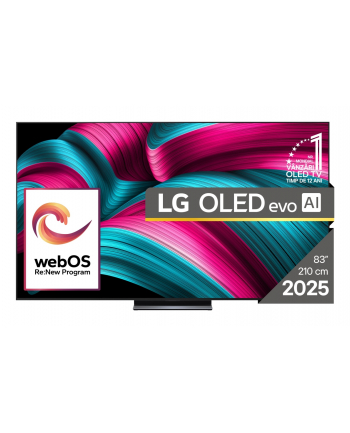 Telewizor LG OLED83C51LA OLED EVO 83' 4K Ultra HD 144Hz WebOS Dolby Atmos Czarny