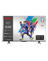 Telewizor TCL 43P79K QLED 43' 4K Ultra HD Google TV Dolby Vision DVB-T2 Metaliczny - nr 1