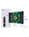 Telewizor TCL 75Q6C QD-Mini LED 75''; 4K Ultra HD Google TV Dolby Atmos DVB-T2 Metaliczny - nr 7