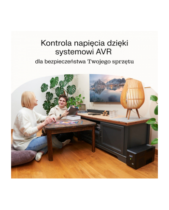 GREEN CELL UPS POWERPROOF 1050W/1500VA CZYSTA SINUSOIDA