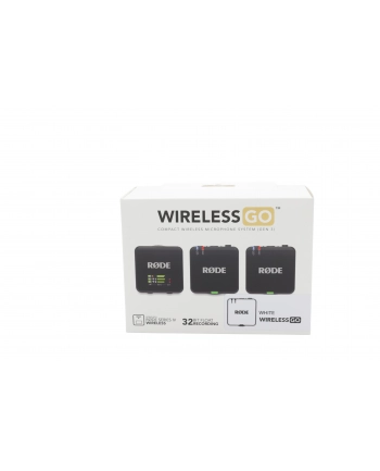 RODE Wireless GO III (biały) - System mikrofonów bezprzewodowych