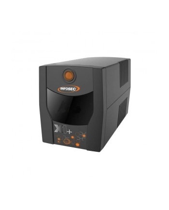 INFOSEC ZASILACZ AWARYJNY UPS X1+ 1000 IEC, 1000VA, 500W, 4X C13