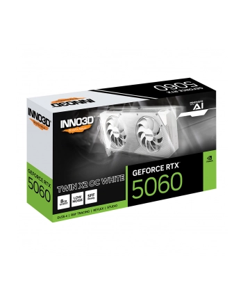 Karta graf INNO3D RTX 5060 Twin X2 OC 8GB WHITE