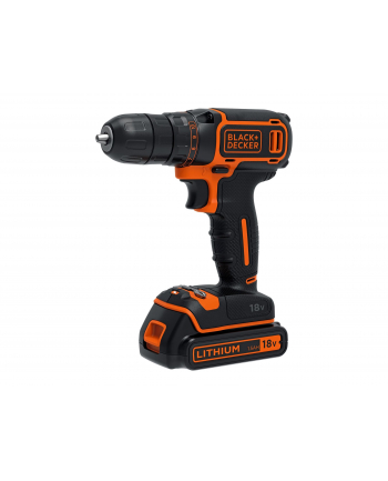 Wiertarko-wkrętarka aku 18V BDCDC18B BLACK+DECKER nr 2