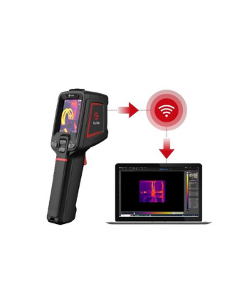 GUIDE SENSMART KAMERA TERMOWIZYJNA, IR 256X192, -20°C DO 550°C, FOV 25°×19°, LCD 24'';, LASER, 2MP, PAMIĘĆ 16GB, WI-FI, E2+ nr 2