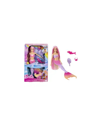 Mattel Barbie Malibu Syrenka Zmiana koloru HRP97 nr 1