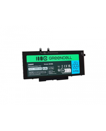 GREEN CELL BATERIA DE166 DO DELL 3HWPP LATITUDE 5400, 5401, 5410, 5411, 5500, 5501, 5510, 5511, 7591 4000MAH 15,2V nr 2