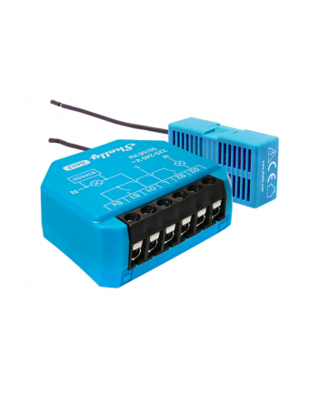 Podwójny przekaźnik WiFi bez przewodu neutralnego Shelly 2L Gen3