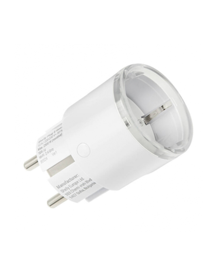 Inteligentne gniazdko WiFi z pomiarem energii Shelly Plug S MTR Gen3 White główny