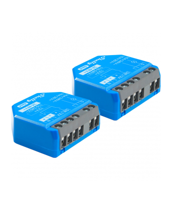 Przekaźnik WiFi jednokanałowy Shelly 1 Gen4 2-pack