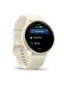 Zegarek Garmin Vivoactive 6 42mm Bone/Lunar Gold - nr 3