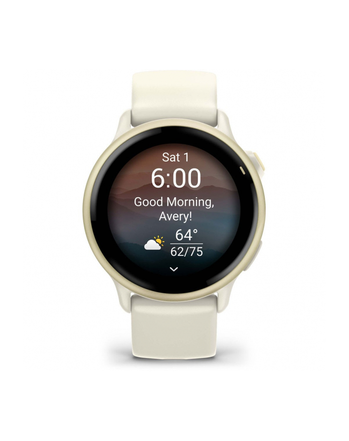 Zegarek Garmin Vivoactive 6 42mm Bone/Lunar Gold główny