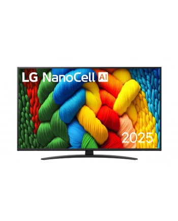 Telewizor LG NanoCell 50NANO81A3A 50' 4K Ultra HD WebOS Dolby Digital DVB-T2 Czarny