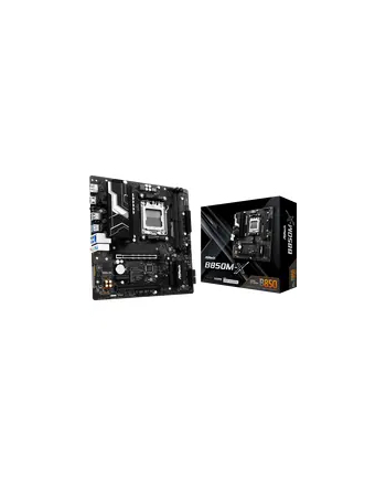Płyta ASrock B850M-X /AMD B850/DDR5/SATA3/M.2/USB3.0/PCIe4.0/AM5/mATX