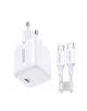 Ładowarka sieciowa Ugreen X513 30W GaN 1x USB-C + kabel USB-C 1m - biała - nr 1