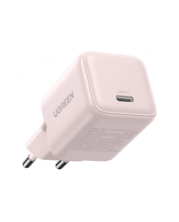 Ładowarka sieciowa Ugreen X512 20W GaN 1x USB-C - różowa