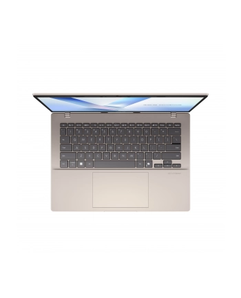Asus Vivobook 14 X1407QA-LY045W | Platinum Gold | 14 '' | IPS | WUXGA | 1920 x 1200 pixels | Anti-glare | Snapdragon X | X1 26 100 | 16 GB | LPDDR5X | Solid-state drive capacity 512 GB | Qualcomm Adreno GPU | Windows 11 Home | 802.11ax | Blueto