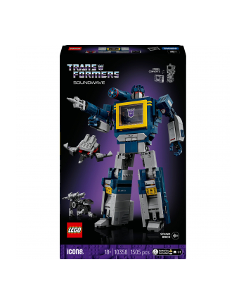 LEGO 10358 ICONS - Transformers: Soundwave
