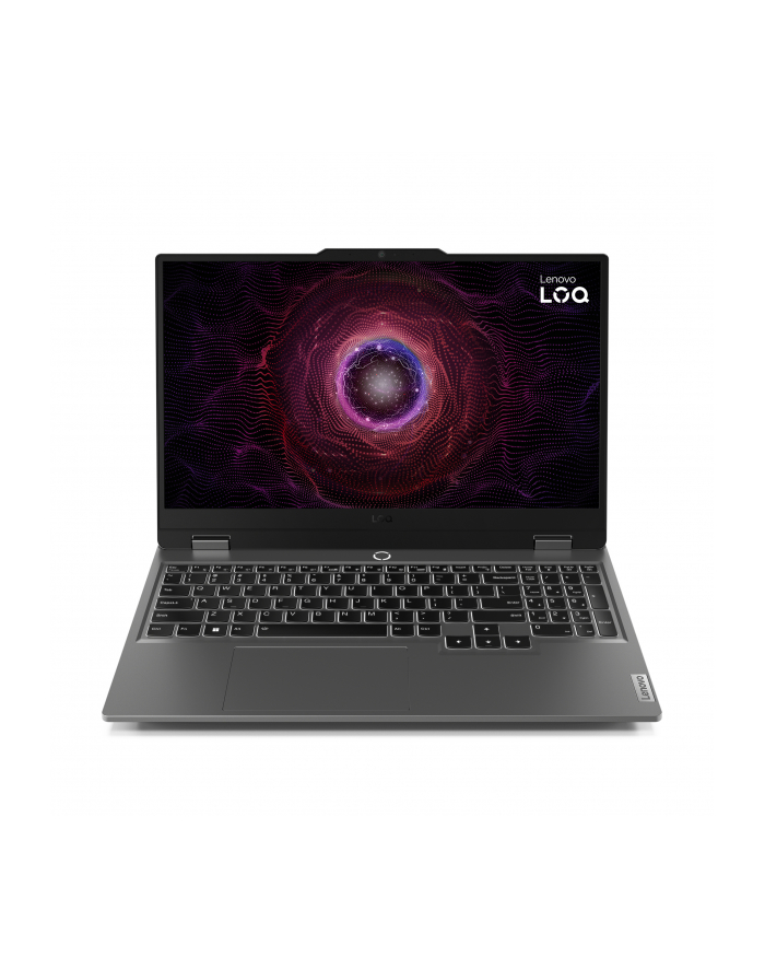 Lenovo LOQ 15ARP9 Ryzen 5 7235HS 156''; FHD IPS 300nits AG 144Hz 16GB DDR5 4800 SSD512 GeForce RTX 4050 6GB Cam720p 60Wh NoOS Luna Grey główny