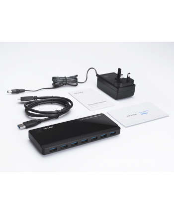Hub TP-LINK UH720 (7x USB 30; kolor czarny) nr 2