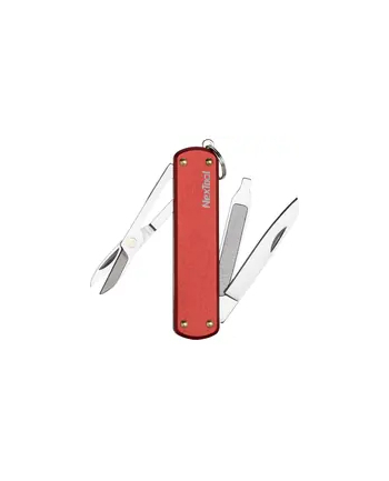 Nóż wielofunkcyjny NexTool Mini Pocket Knife NE0142 4w1 czerwony