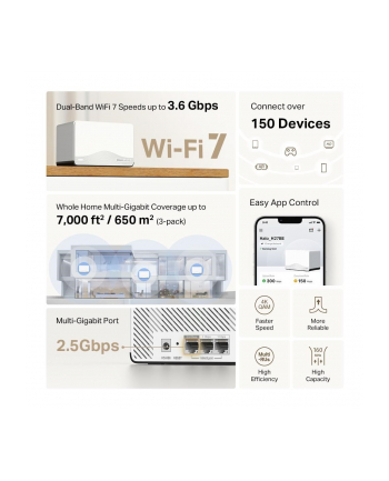 System mesh Mercusys Halo H27BE(2-pack)