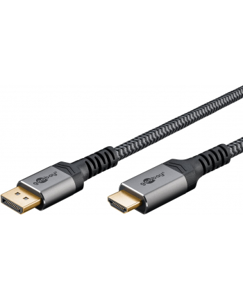 Goobay Displayport Hdmi Szary 1M (RB65268) nr 1