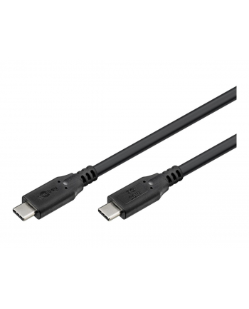 Goobay Kabel Usb-c 60W 1m Usb 3.2 do szybkiego ładowania czarny (74726) nr 1