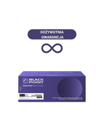 Toner do Brother TN-3600 zamiennik Black Point | 3000 stron | chip